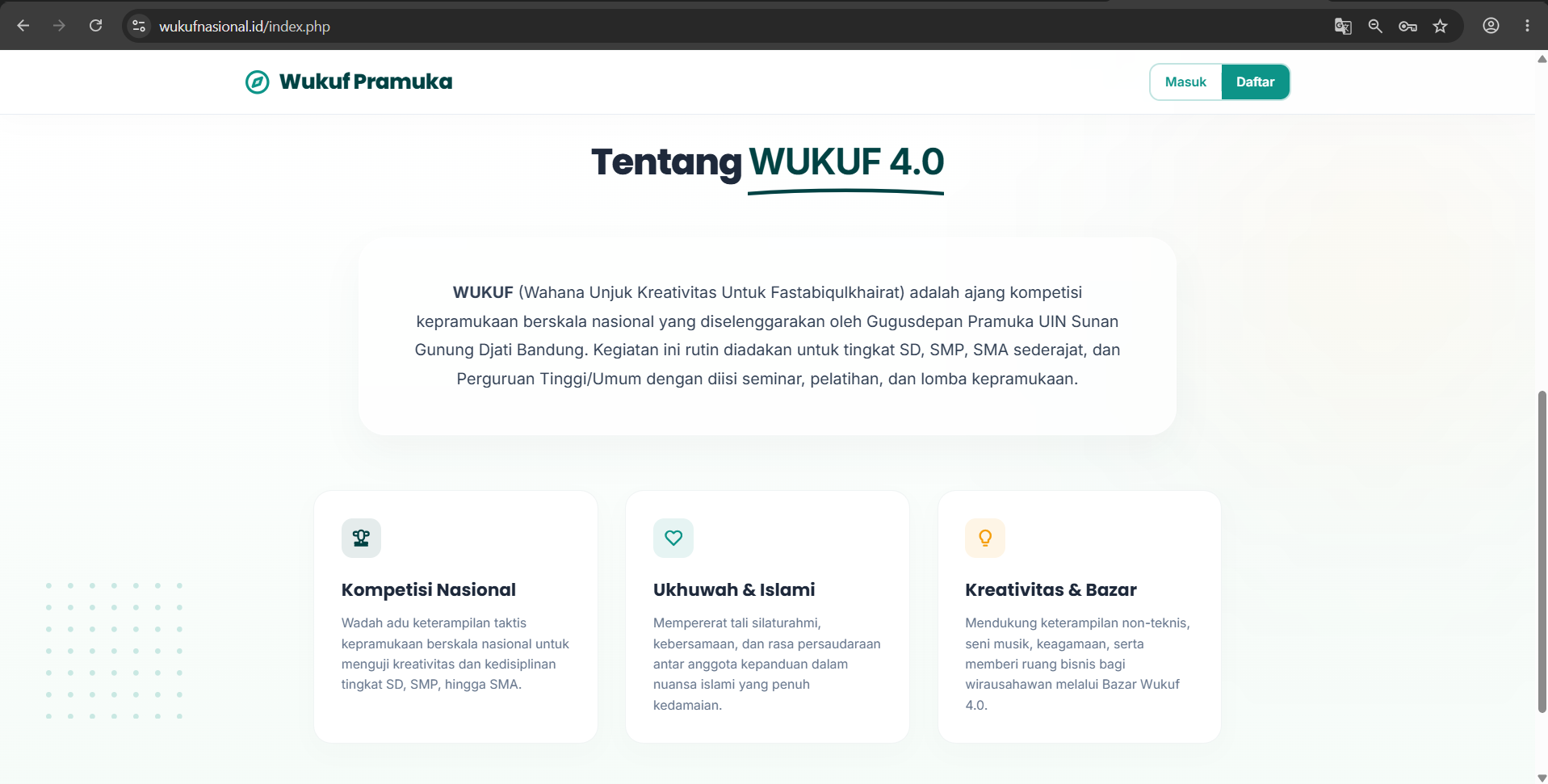 Wukuf Nasional Preview 2